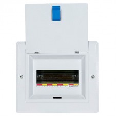 Πίνακας Επίτοιχος Μεταλλικός 1Σειράς 4Στοιχείων IP40 Delta 600104N